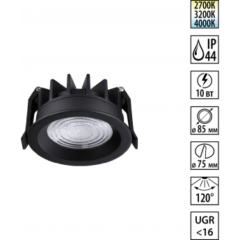 Светильник встраиваемый NOVOTECH FLUO WIR 359843